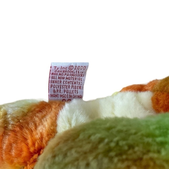 Prince The Frog Retired 2000 TY Beanie Buddy 13in Bullfrog Tie dye - Picture 10 of 10